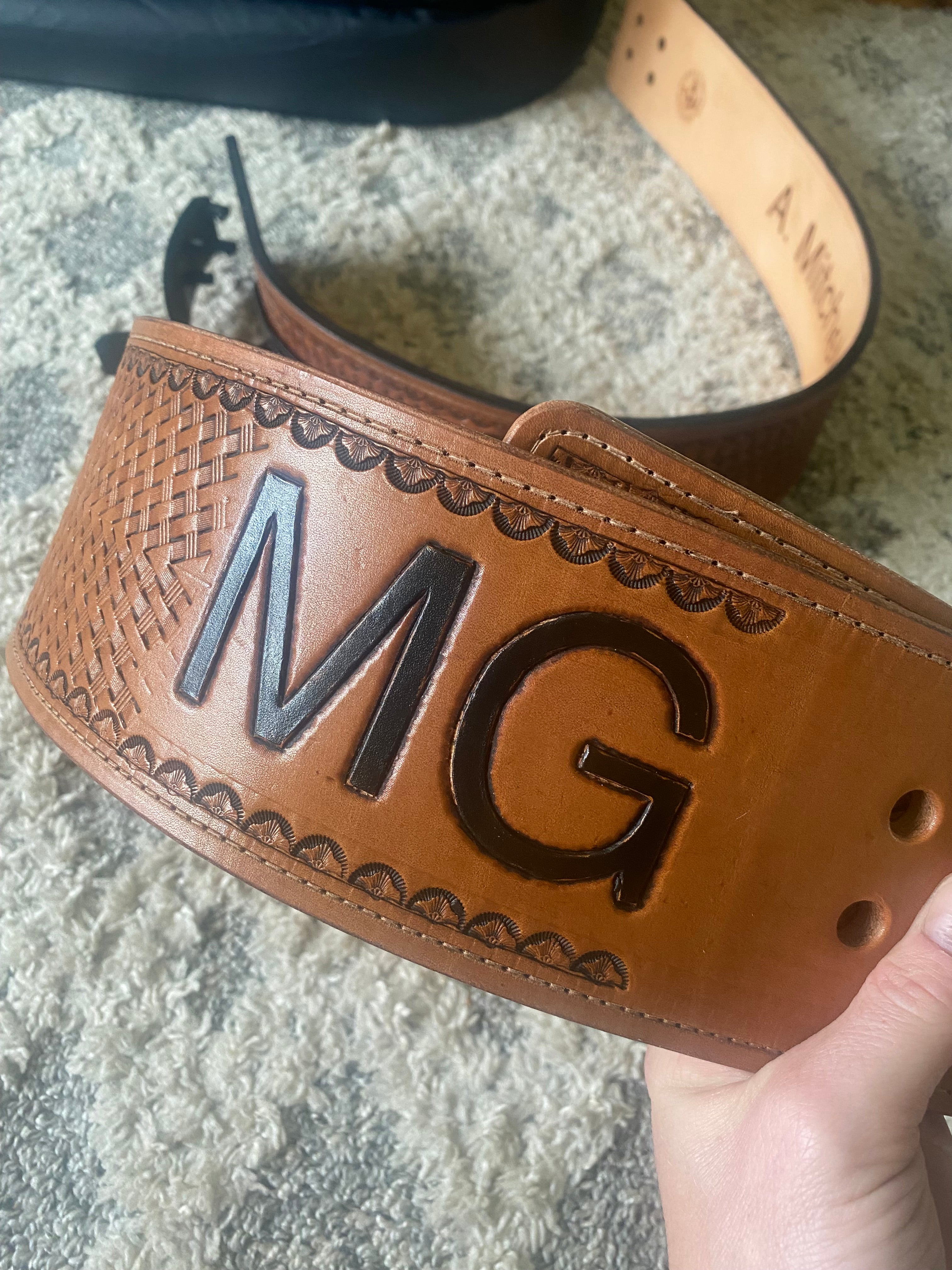Custom Weightlifting Belt
