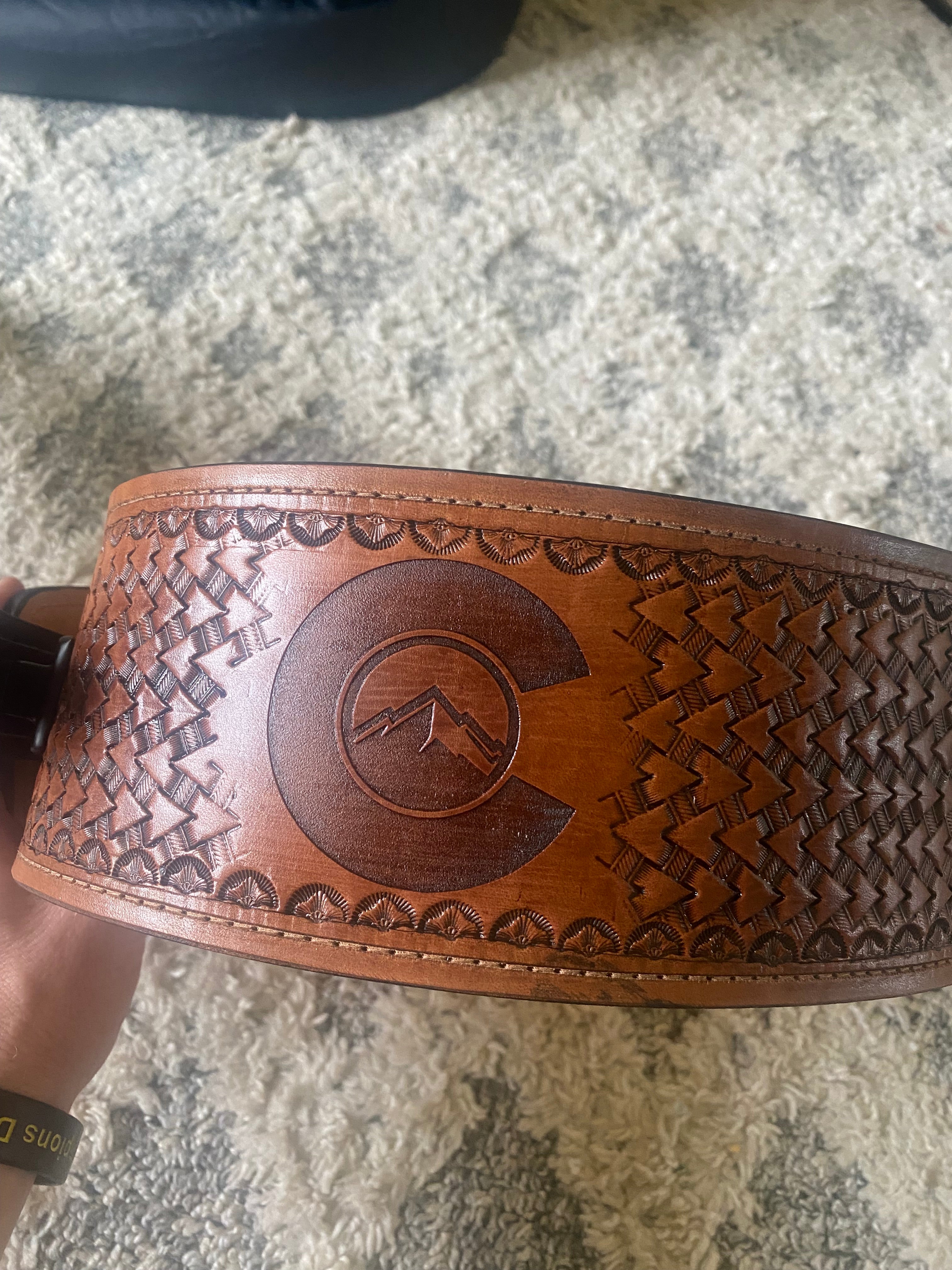Custom Weightlifting Belt