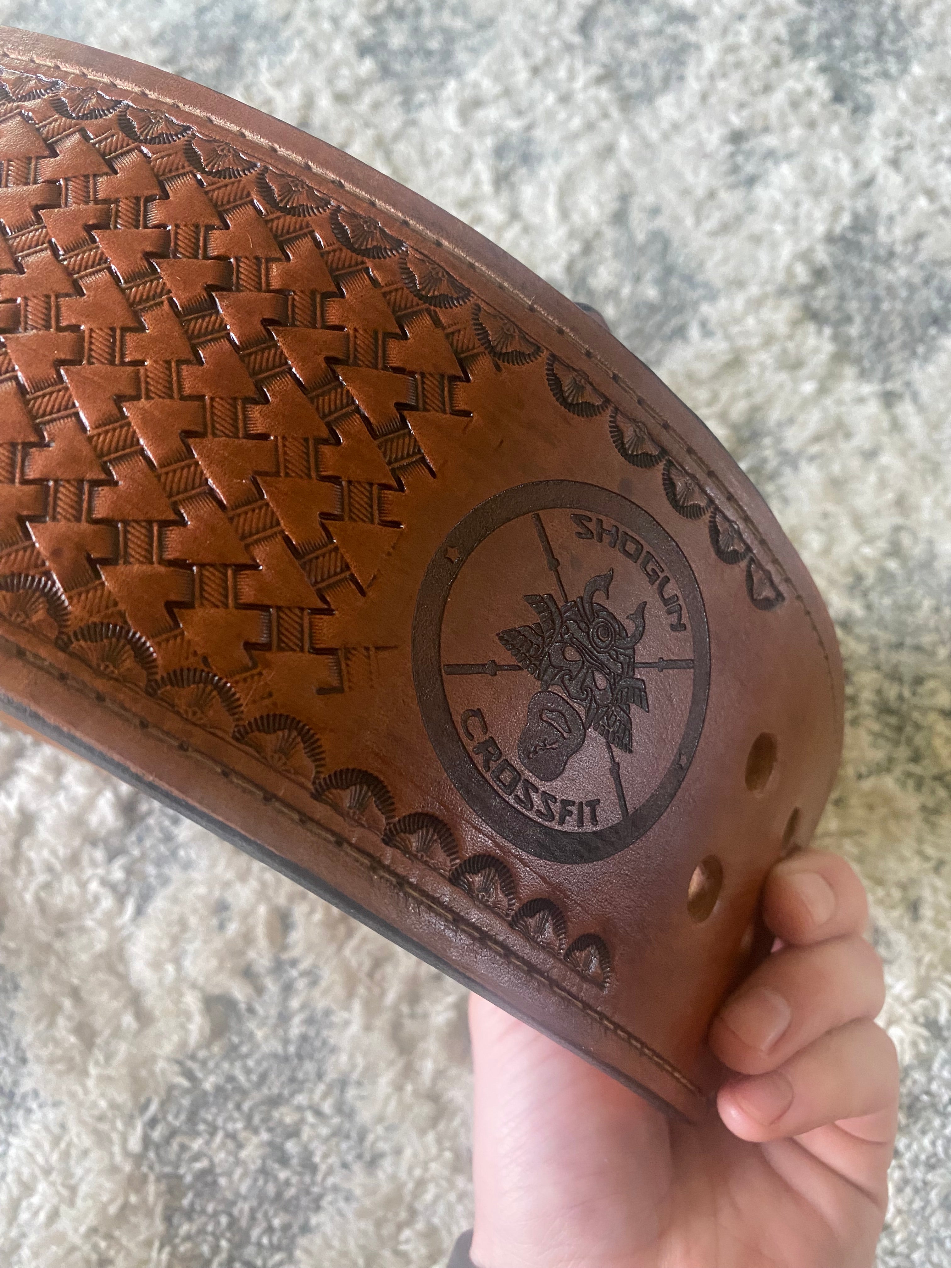 Custom Weightlifting Belt